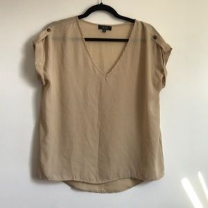 Tan Blouse